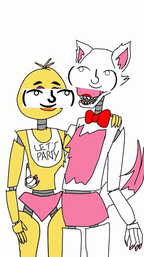 Mangle x toy chica | Five Nights At Freddy's Amino