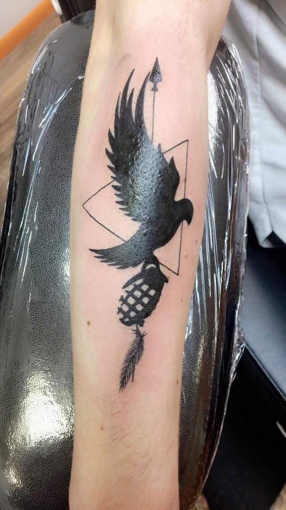 Dove and grenade for  Heebee Jeebees Tattoos  Facebook