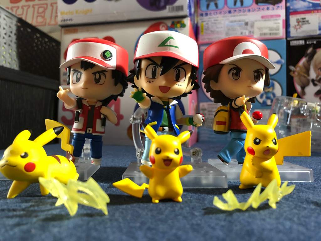 ash and pikachu nendoroid