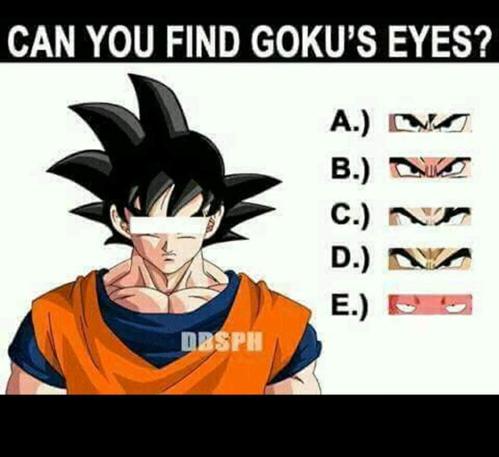 Goku's eyes ! | DragonBallZ Amino