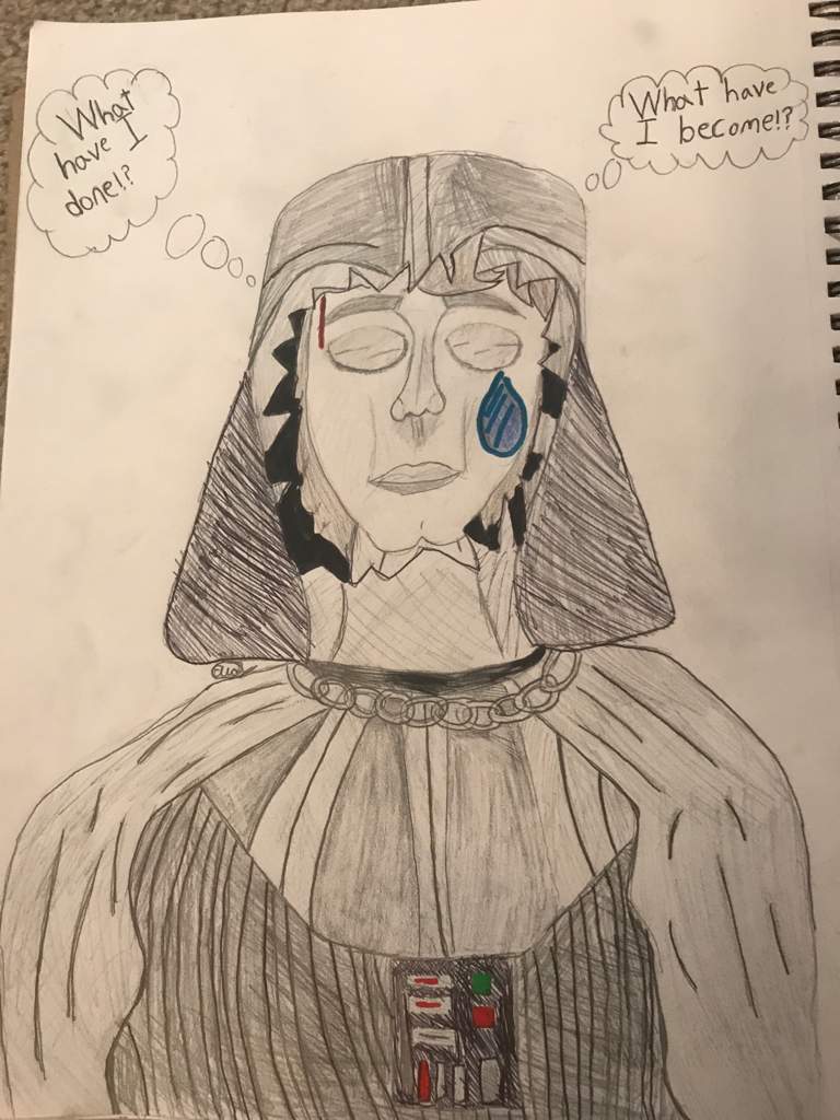 Broken darth vader mask Revealing crying Anakin | Star Wars Amino