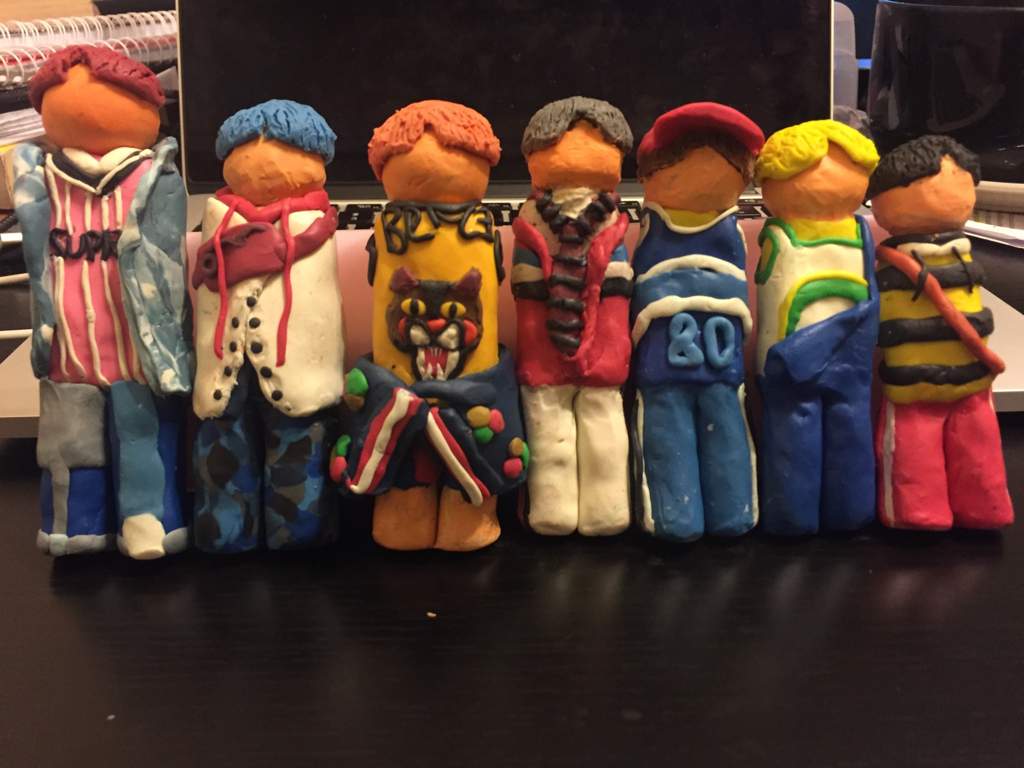 bts clay figures