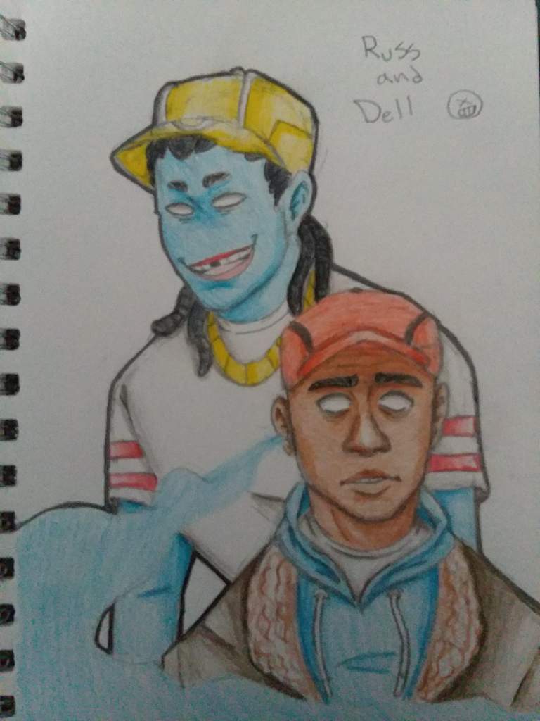 Russell And Dell Gorillaz Amino