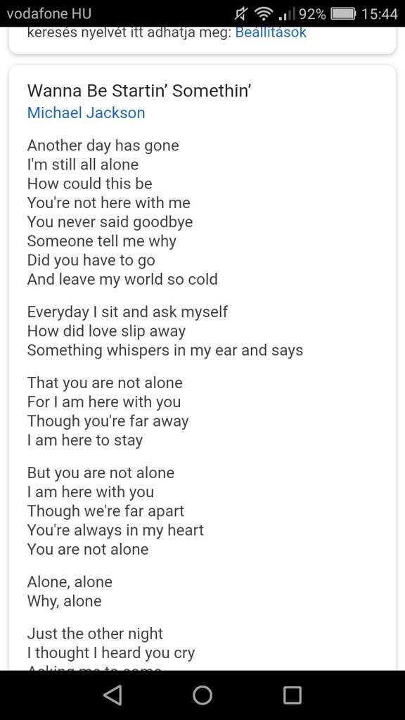 Wth It S The Lyrics Of You Are Not Alone But The Title Says Wbss Stupid Google Michael Jackson Amino