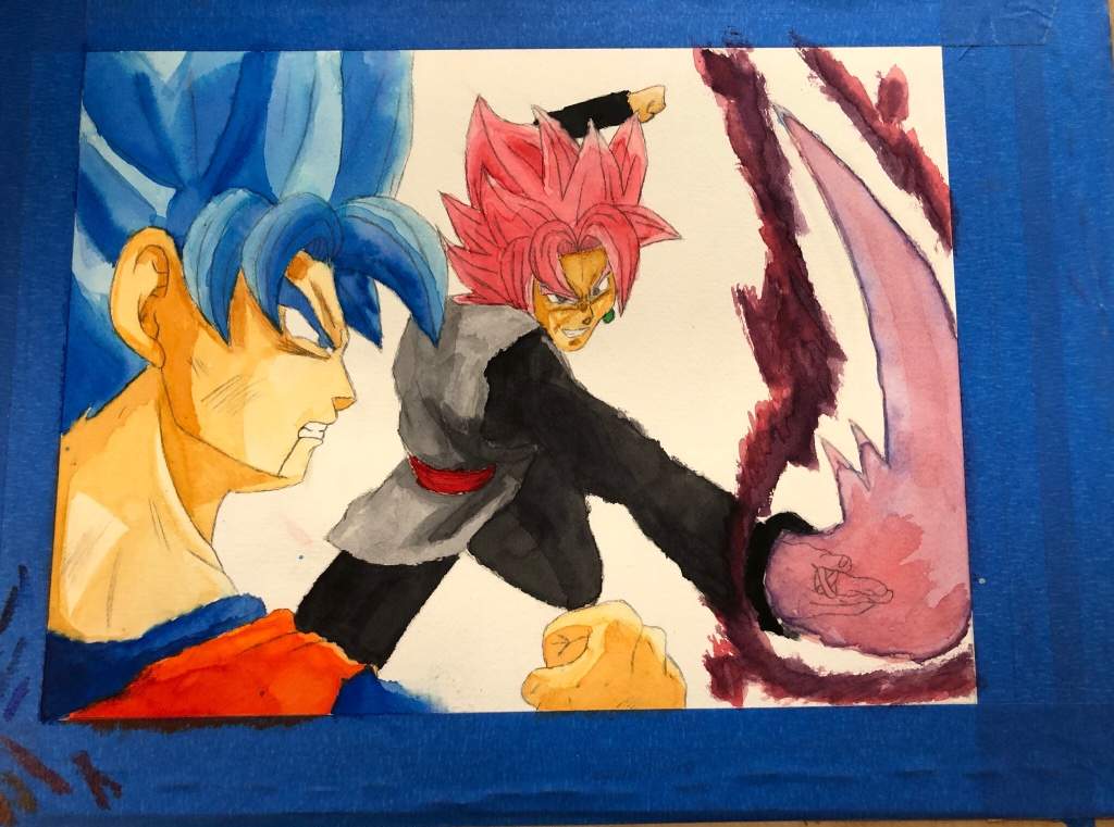 Goku Vs Goku Black Dragonballz Amino 3822