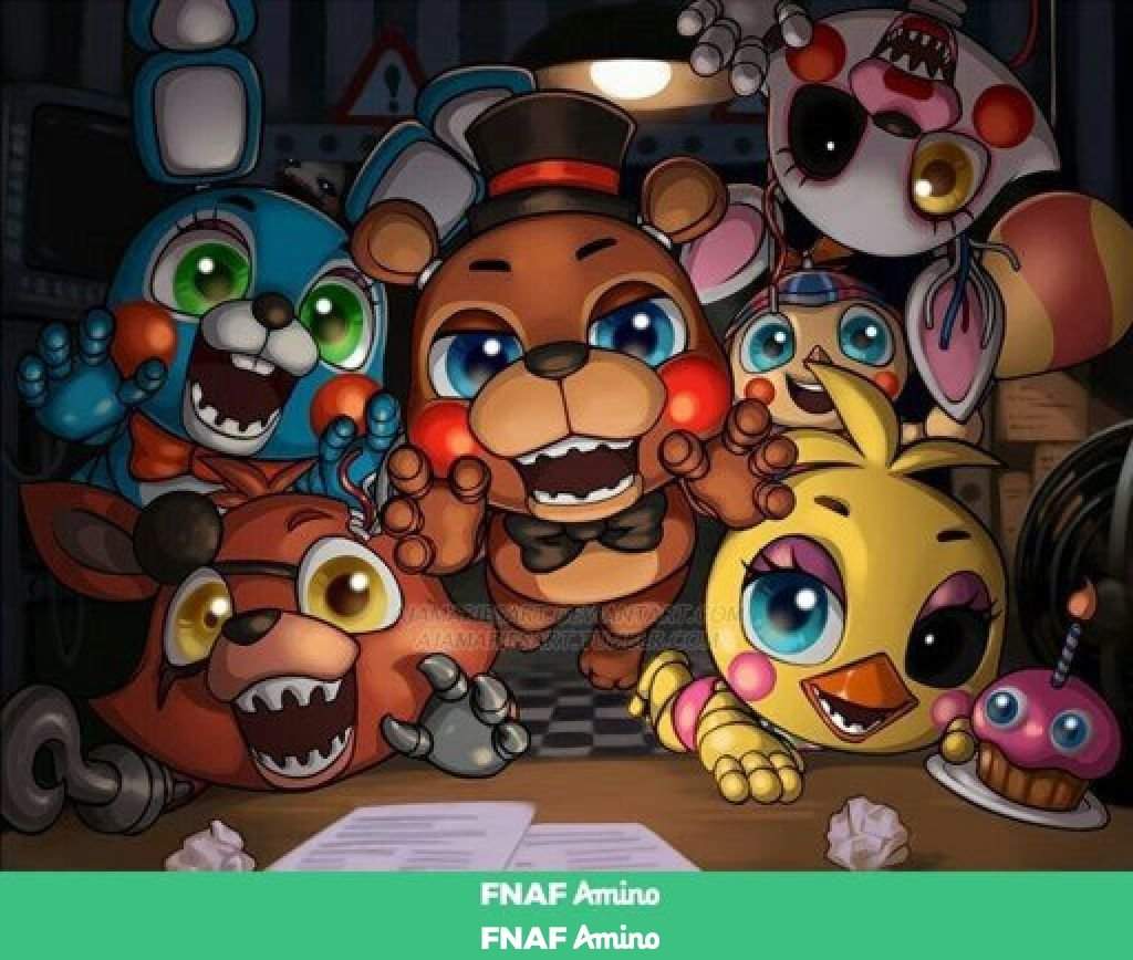 Картинки fnaf 5