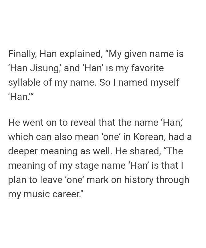 Stage name explanation ( , Lee Know, Han ) | Stray Kids Amino