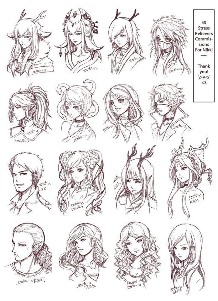 Featured image of post Anime Hair Female Reference There are many tricks on how to draw them below we will show the references