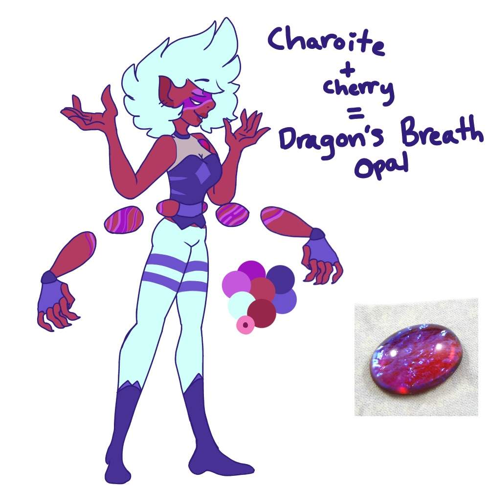 Charoite Cherry Fusion Steven Universe Amino