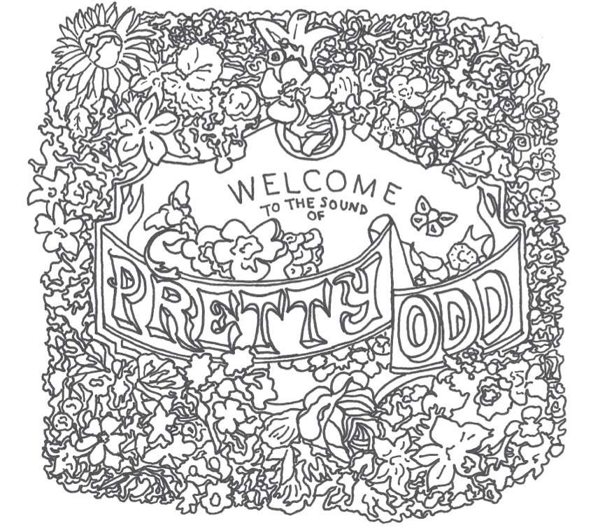 Pretty Odd Coloring Page | Panic! At The Disco Amino