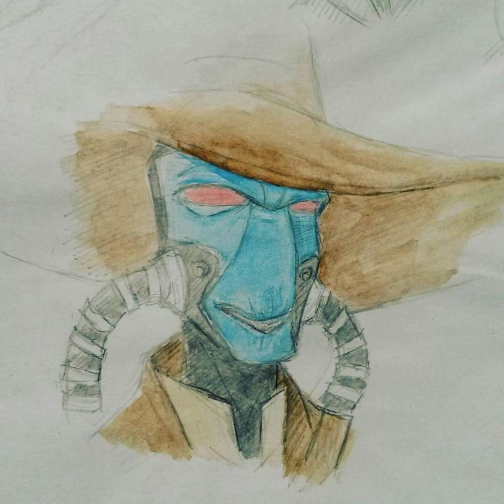 Cad bane sketch | Star Wars Amino