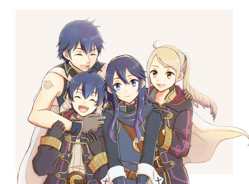 Chrom and Robin family. 