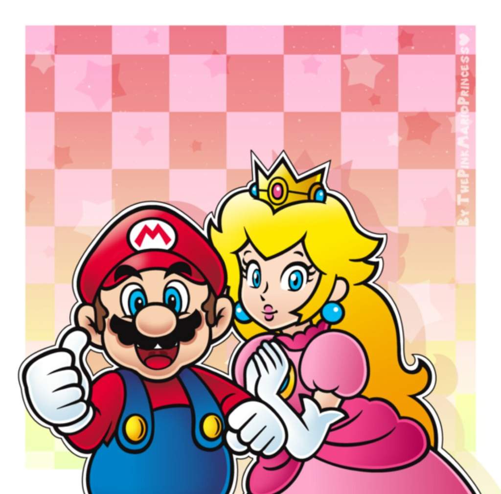 •Luigi&Peachy• | Mario Amino