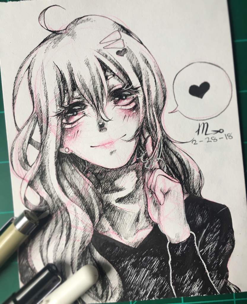 Ink Drawing 🌸🌸 | Anime Art Amino