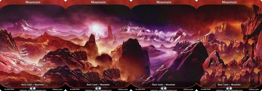 Panorama Basic Land Proxies | MTG Amino