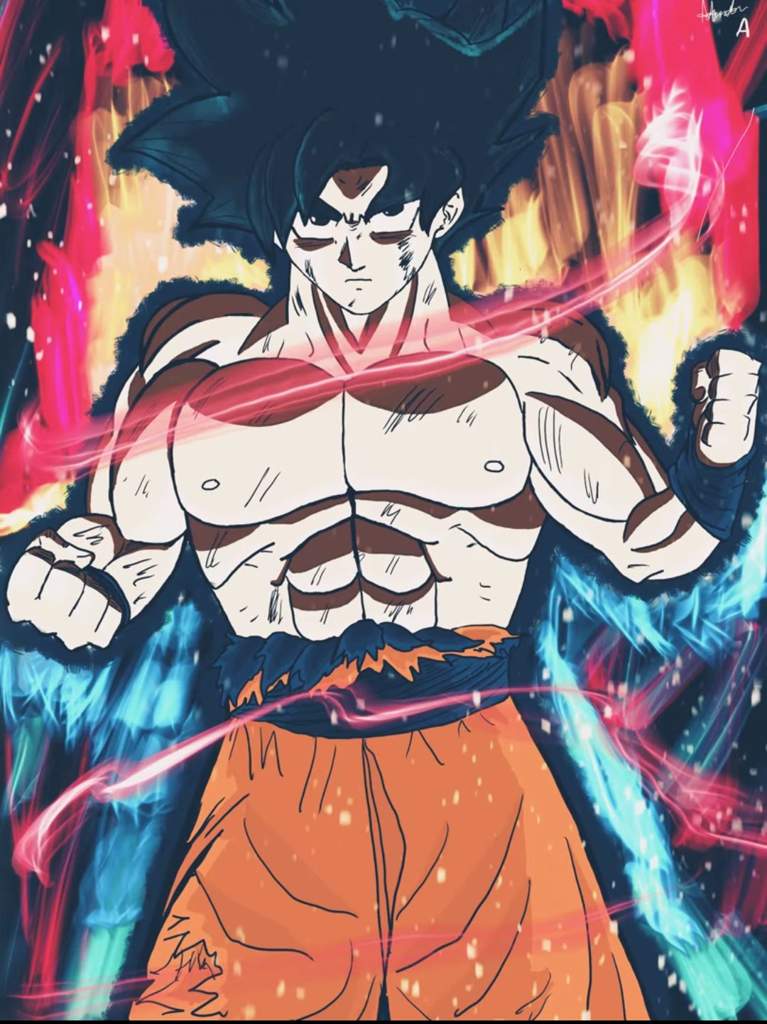 Goku Incomplete Ultra Instinct, and him as a dokkan card 😎 ...