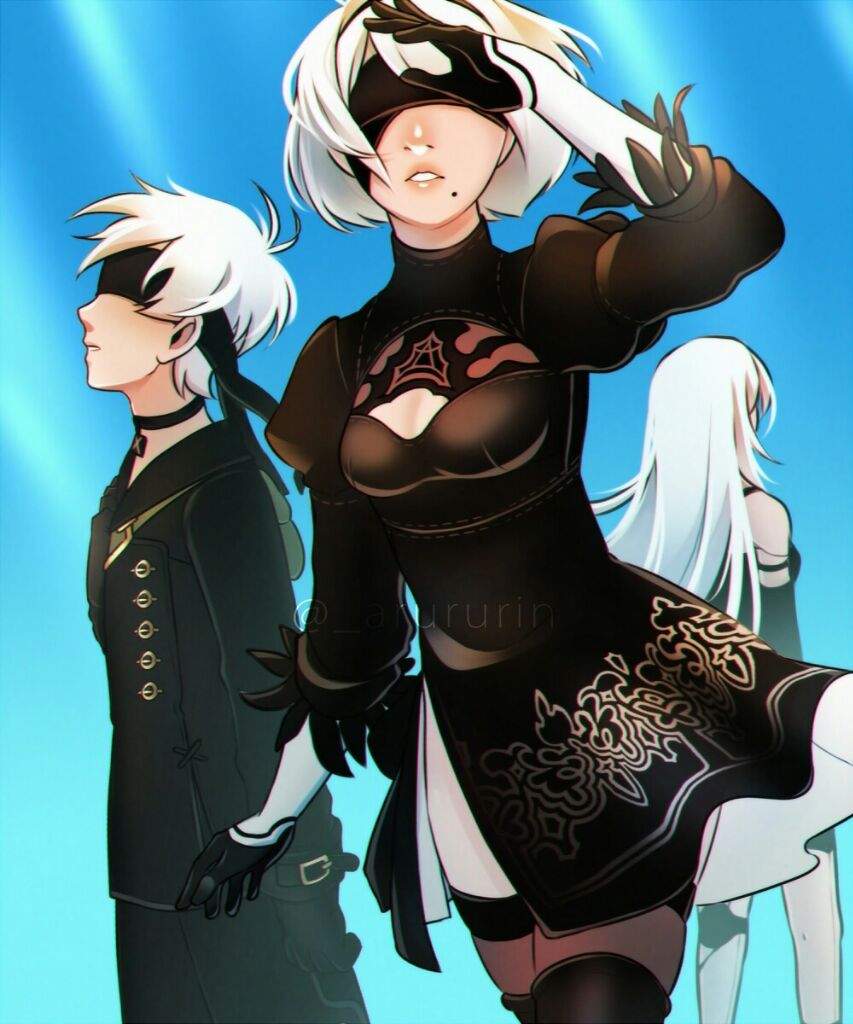 Fanart 2b 9s And Nier And Drakengard Amino