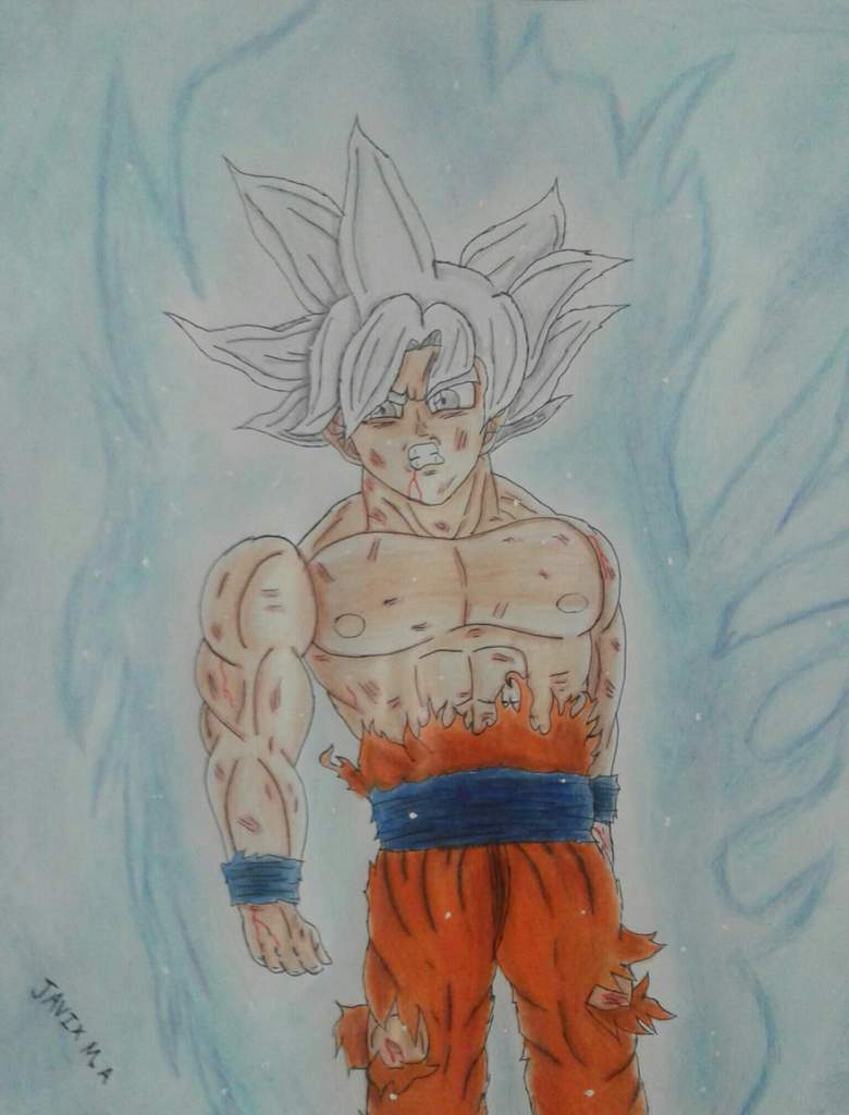 Dibujo de Goku Ultra Instinto Dominado | DRAGON BALL ESPAÑOL Amino