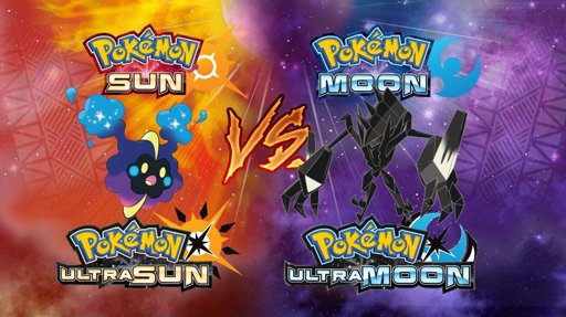 Sun and Moon VS Ultra Sun and Moon: Comparison | Pokémon Amino