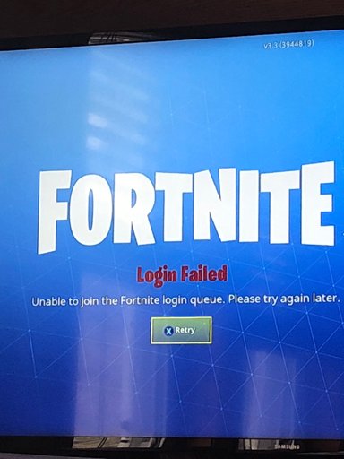 again - unable to join the fortnite login queue