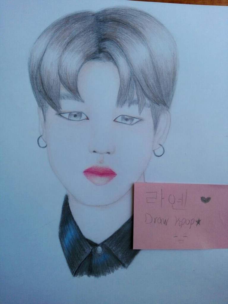 Dibujo de 지민 💓 | Draw K-Pop Amino