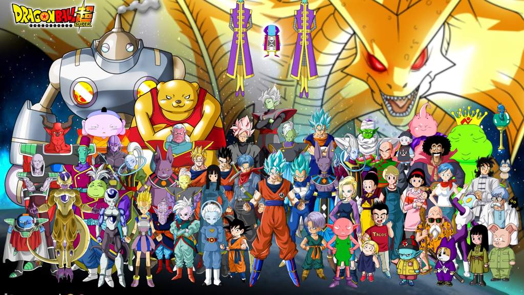 All Dragon Ball Super Characters Reunion!😊😊😚 Except, Jiren ...
