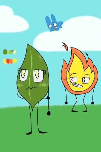 Firey x leafy | BFDI💖 Amino