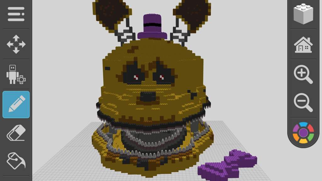 lego nightmare fredbear