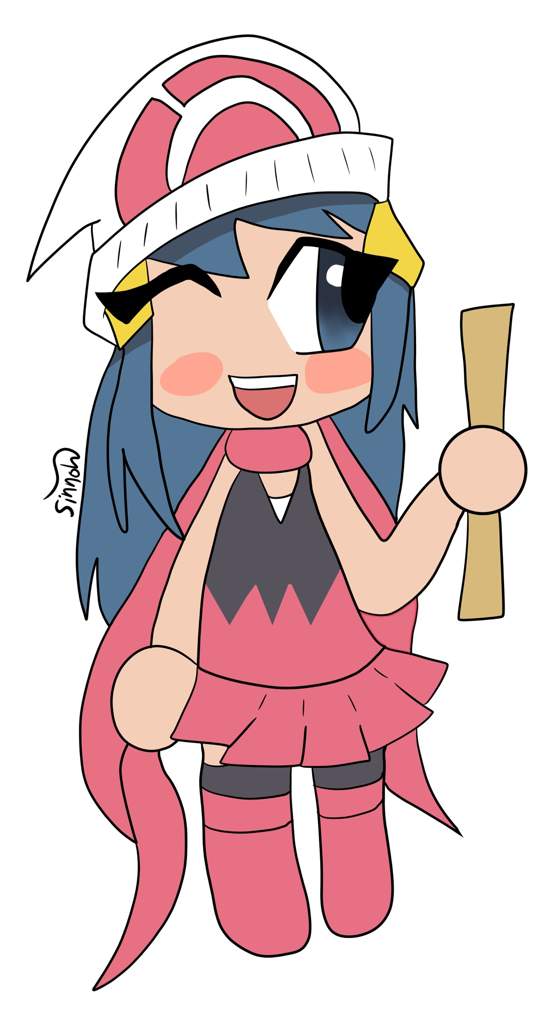 Dawn as a Taiko no Tatsujin sprite | Pokémon Amino