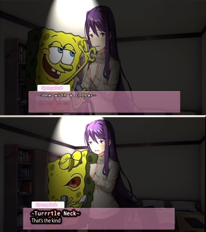 Spongebob + DDLC memes=:3 | Doki Doki Literature Club! Amino