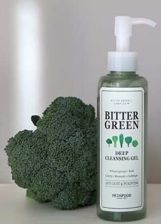 green gel cleanser