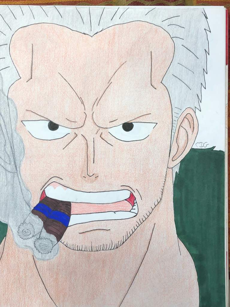 Smoker Drawing (Pre-Timeskip) | One Piece Amino