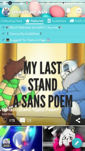 My last stand •Sans Poem• | Undertale AUs Amino