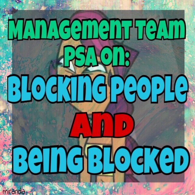 Being Blocked And Blocking People Total Drama Official Amino