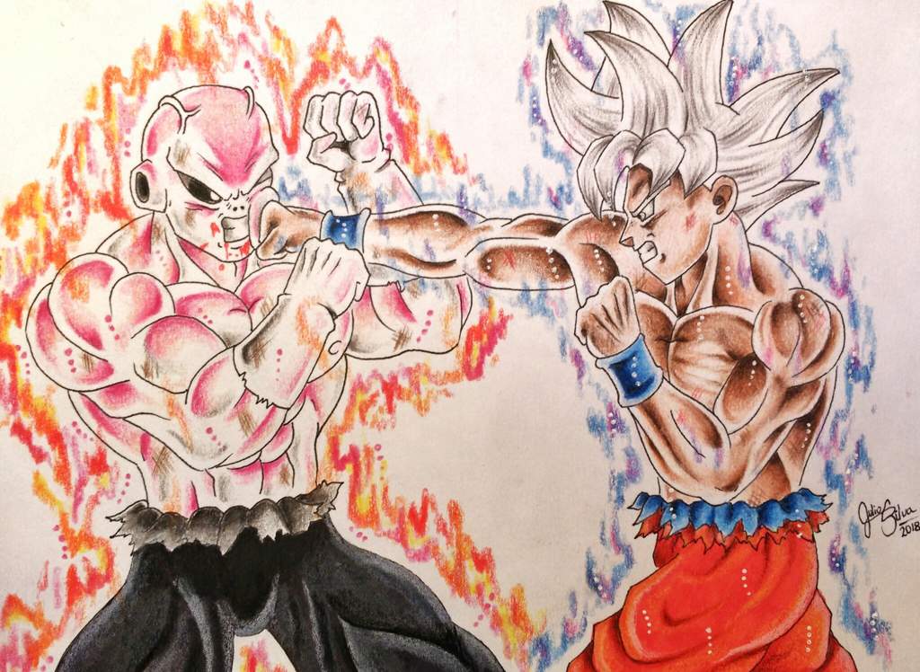 ????Cómo Dibujar a GOKU vs JIREN | Dragon Ball Super???? | DibujArte Amino