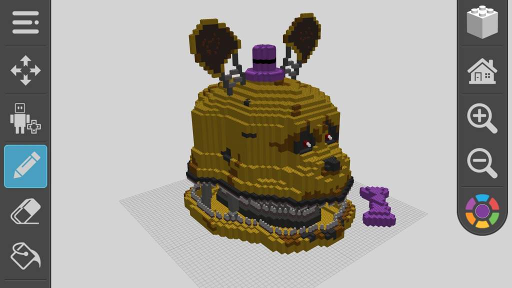 lego nightmare fredbear