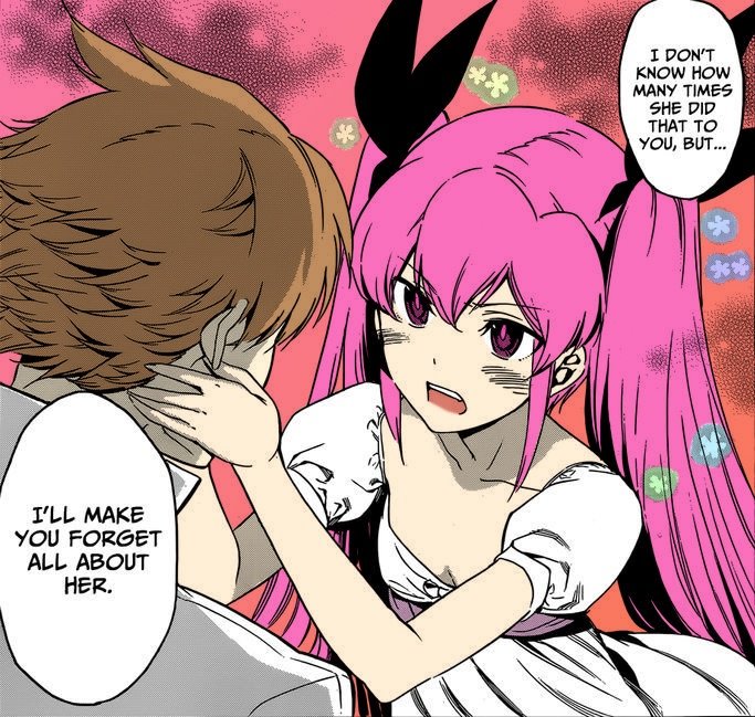 Mine and tatsumi: red string of fate.