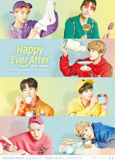 Bts Japan Official Fanmeeting Vol 4 Happy Ever After Poster Army S Amino