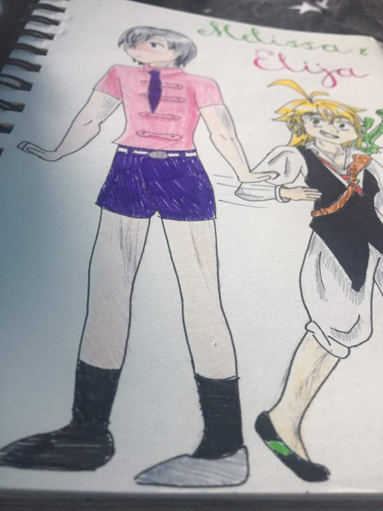 Meliodas x Elizabeth genderbend | Seven Deadly Sins Amino