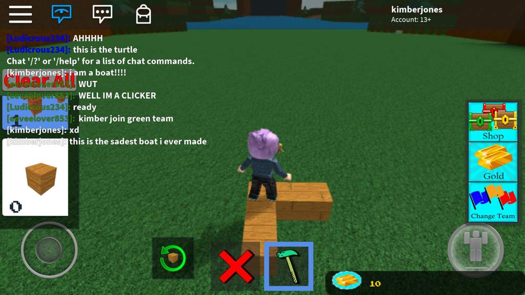 Saddest Boat I Ever Made Roblox Amino - roblox green team