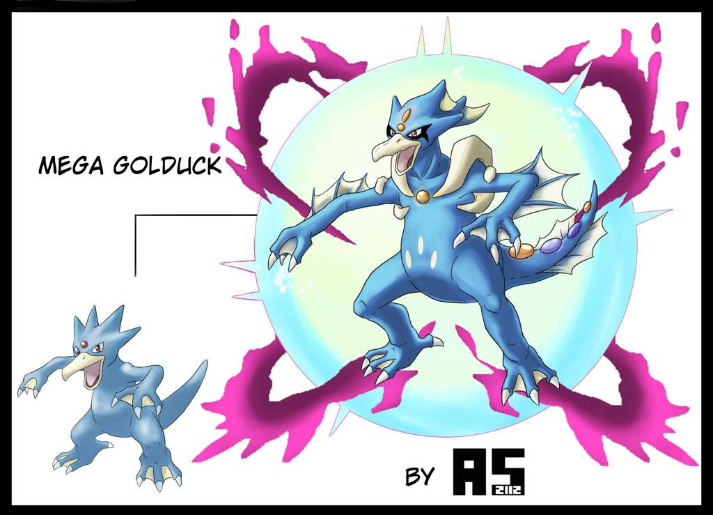 Mega Golduck | Pokémon Amino