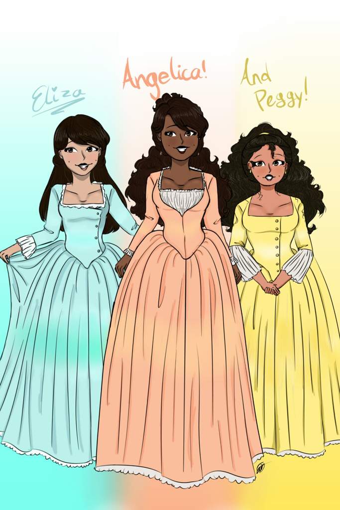 The Schuyler Sisters! | Hamilton Amino