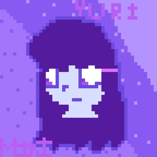 •👁‍🗨🔮~Yuri Pixel Art-by Miki-Chan~🔮👁‍🗨 | Doki Doki Literature Club! Amino