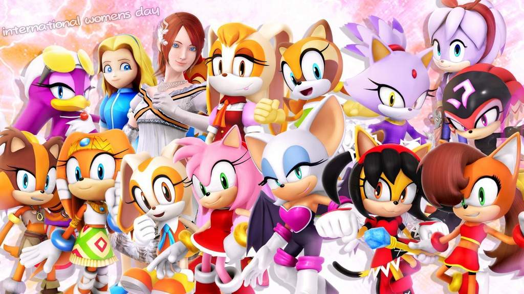 Best Of The 5 Females From The Sonic Series Womens History Month