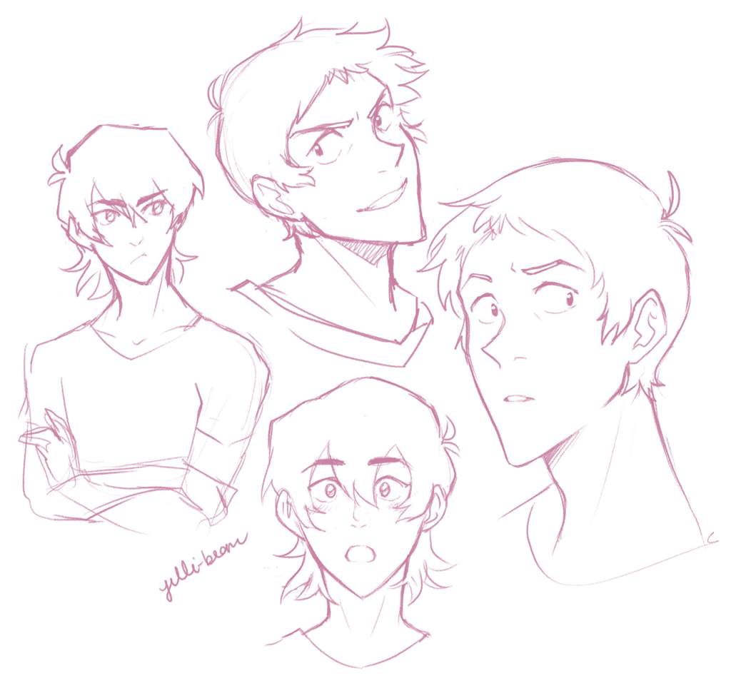 lance & keith sketches | Voltron Amino