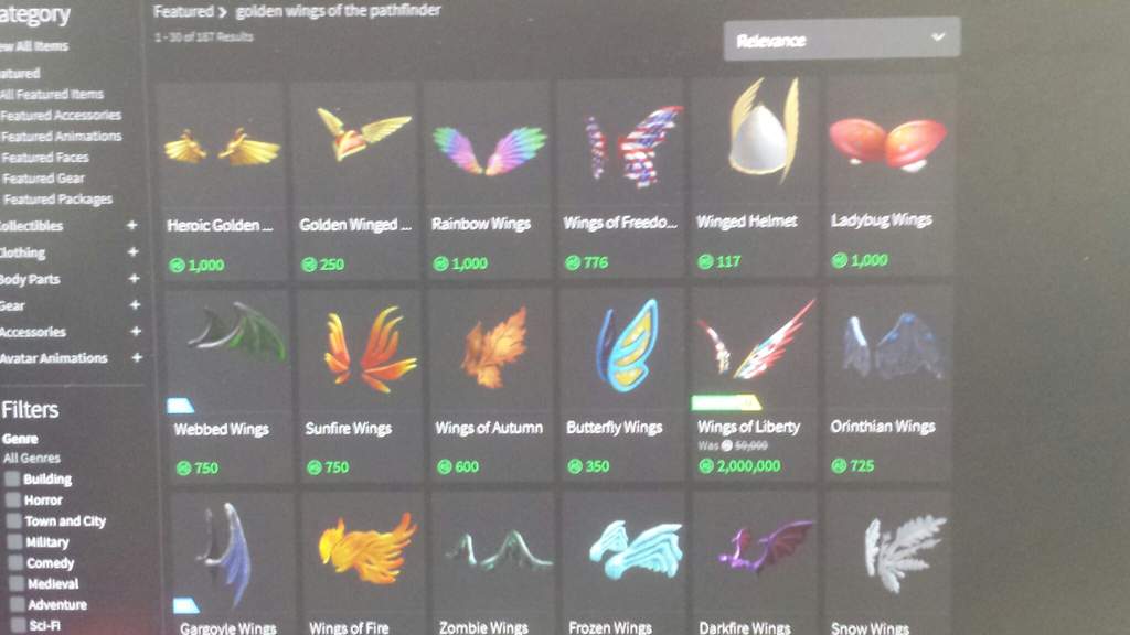 Golden Wings Roblox Id