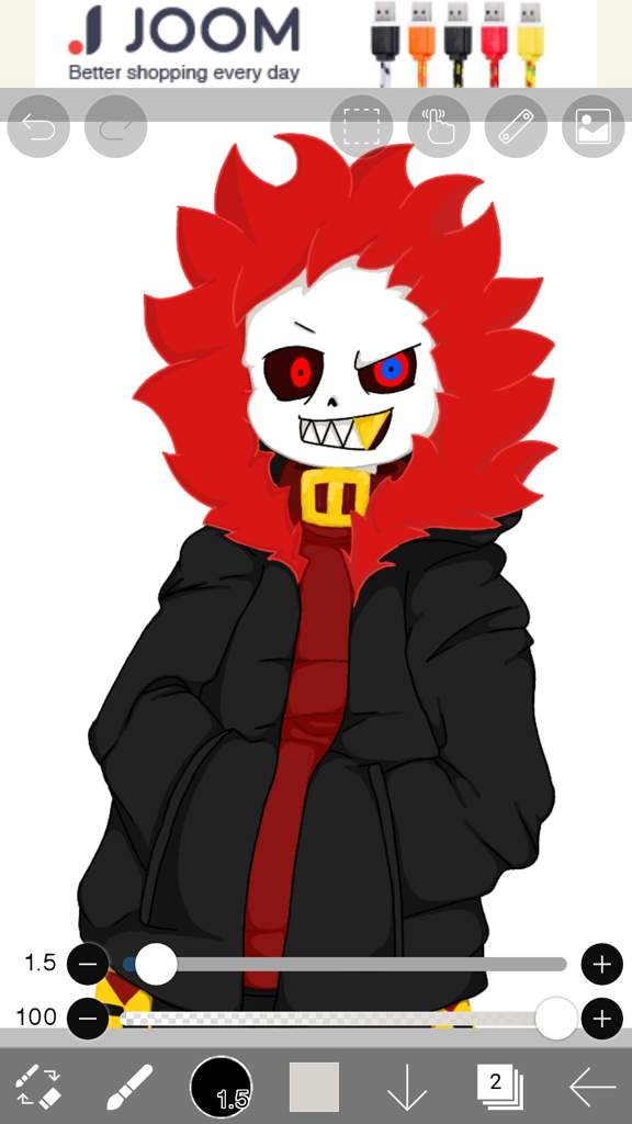 ERROR Fell Sans _=_--_- | Underfell Universe Amino