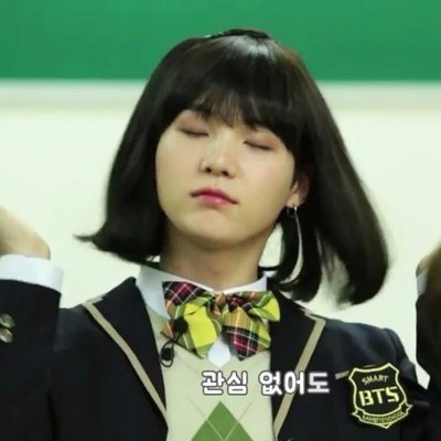 Suga is sooo pretty as a girl | ARMY's Amino