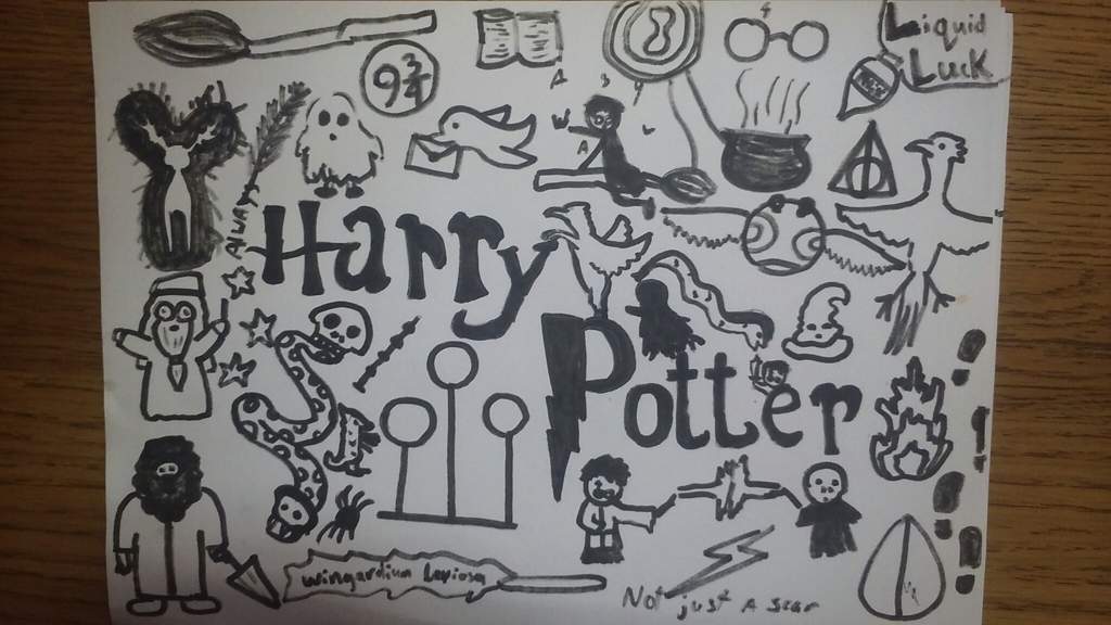 Harry Potter Doodle Fanart Harry Potter Amino 2615