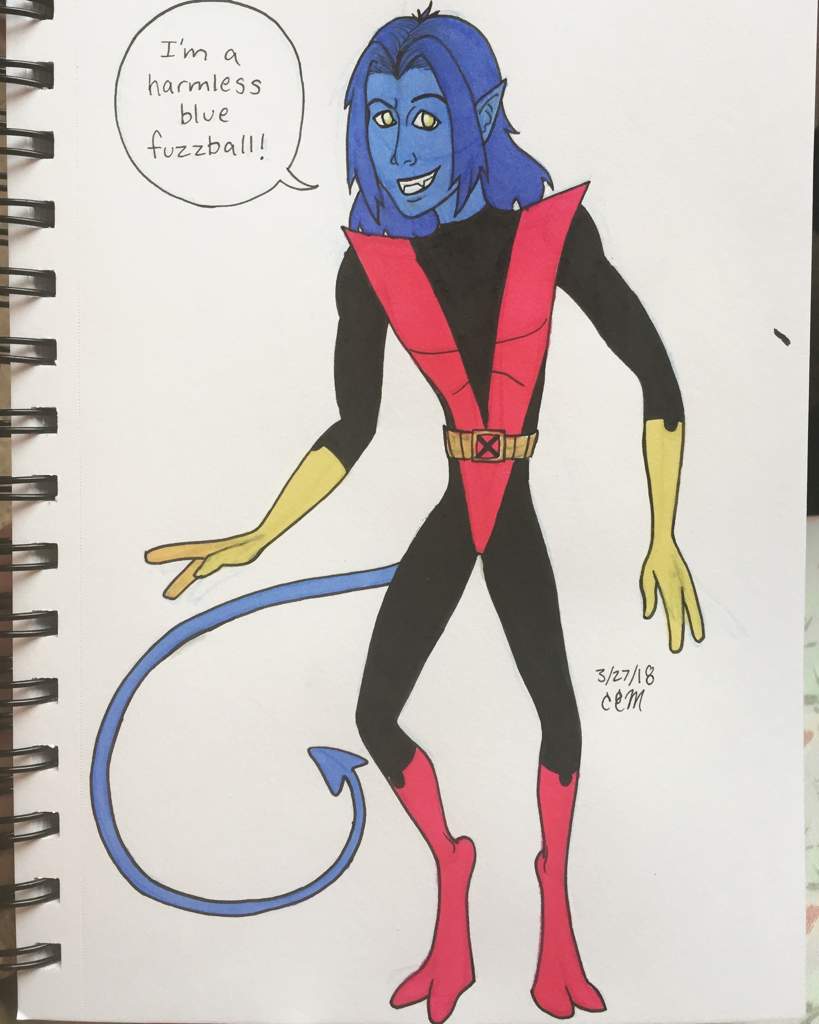 x men evolution future nightcrawler